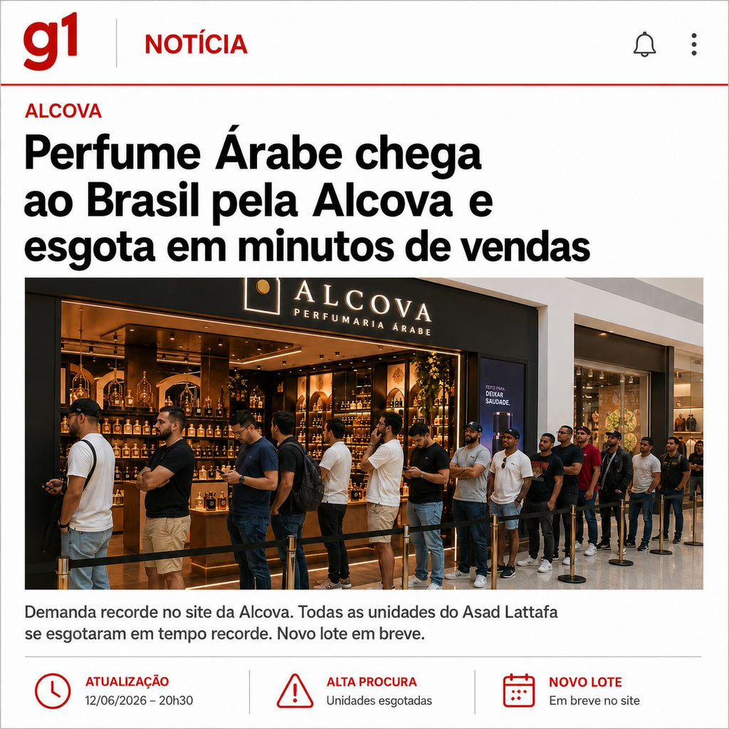 Asad by Lattafa™ | O Perfume Árabe que Deixa Saudade